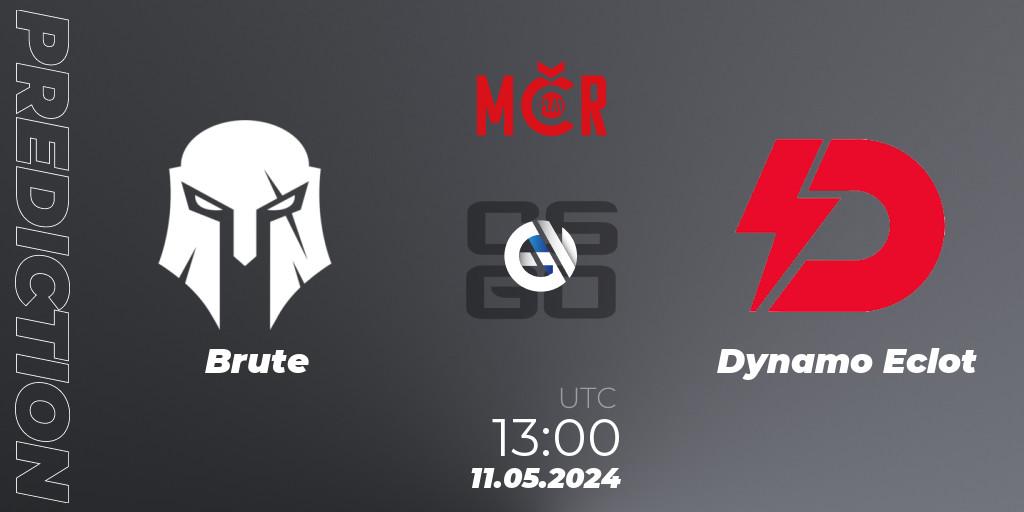 Brute - Dynamo Eclot: Maç tahminleri. 11.05.2024 at 13:00, Counter-Strike (CS2), Tipsport Cup Spring 2024: Closed Qualifier