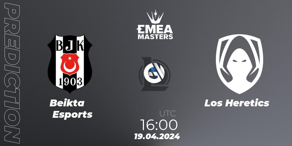 Beşiktaş Esports - Los Heretics: Maç tahminleri. 19.04.2024 at 16:00, LoL, EMEA Masters Spring 2024 - Group Stage