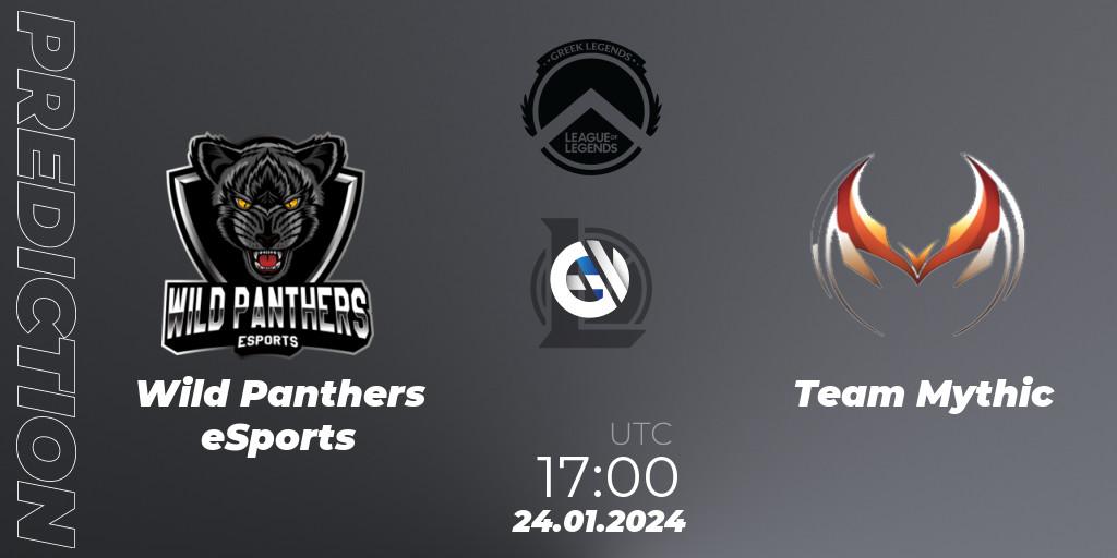 Wild Panthers eSports - Team Mythic: Maç tahminleri. 24.01.2024 at 17:00, LoL, GLL Spring 2024