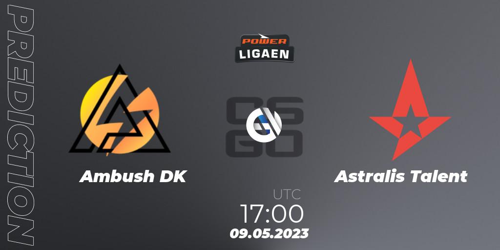 Ambush - Astralis Talent: Maç tahminleri. 09.05.2023 at 17:00, Counter-Strike (CS2), Dust2.dk Ligaen Season 23