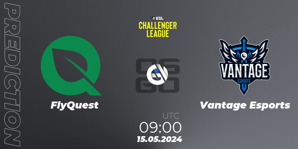 FlyQuest - Vantage Esports: Maç tahminleri. 15.05.2024 at 09:00, Counter-Strike (CS2), ESL Challenger League Season 47: Oceania