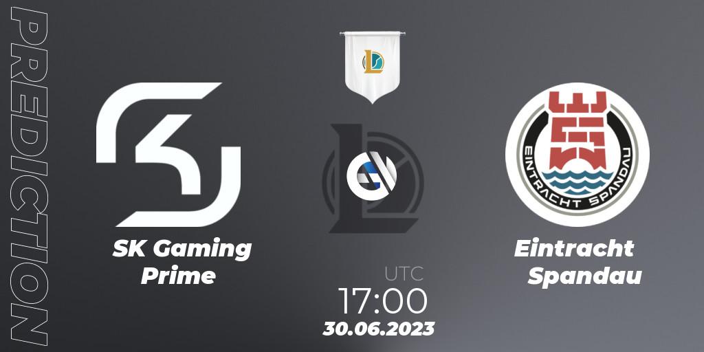 SK Gaming Prime - Eintracht Spandau: Maç tahminleri. 30.06.2023 at 17:00, LoL, Prime League Summer 2023 - Group Stage