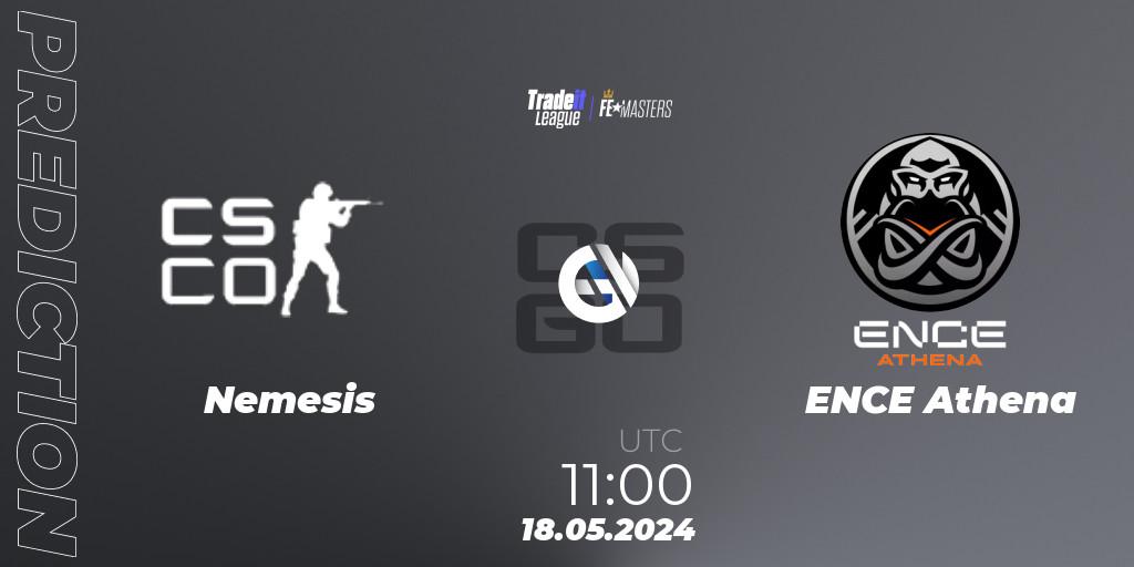 Nemesis - ENCE Athena: Maç tahminleri. 18.05.2024 at 11:00, Counter-Strike (CS2), Tradeit League FE Masters #3