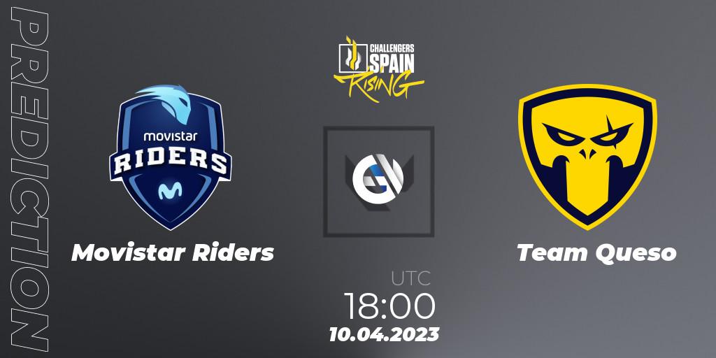 Movistar Riders - Team Queso: Maç tahminleri. 10.04.2023 at 18:50, VALORANT, VALORANT Challengers 2023 Spain: Rising Split 2
