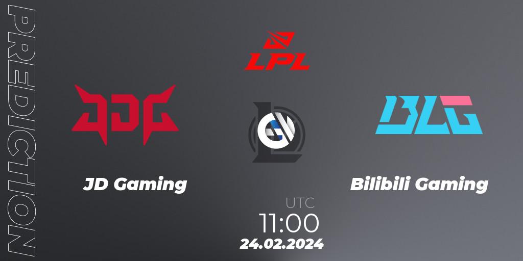 JD Gaming - Bilibili Gaming: Maç tahminleri. 24.02.2024 at 11:00, LoL, LPL Spring 2024 - Group Stage