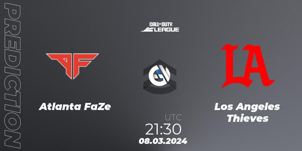 Atlanta FaZe - Los Angeles Thieves: Maç tahminleri. 08.03.2024 at 21:30, Call of Duty, Call of Duty League 2024: Stage 2 Major Qualifiers