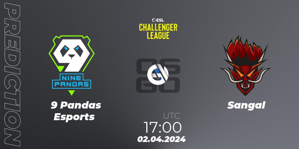 9 Pandas Esports - Sangal: Maç tahminleri. 02.04.2024 at 17:00, Counter-Strike (CS2), ESL Challenger League Season 47: Europe