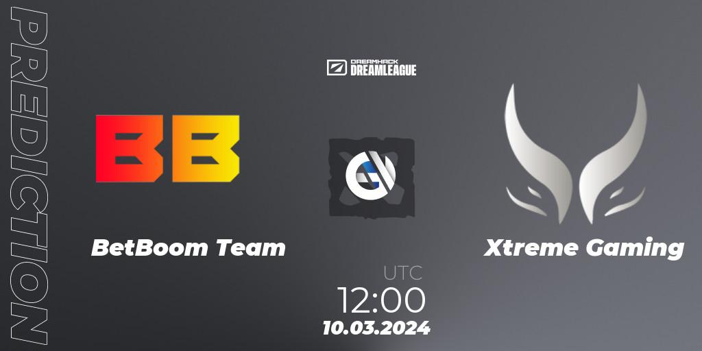 BetBoom Team - Xtreme Gaming: Maç tahminleri. 10.03.24, Dota 2, DreamLeague Season 22