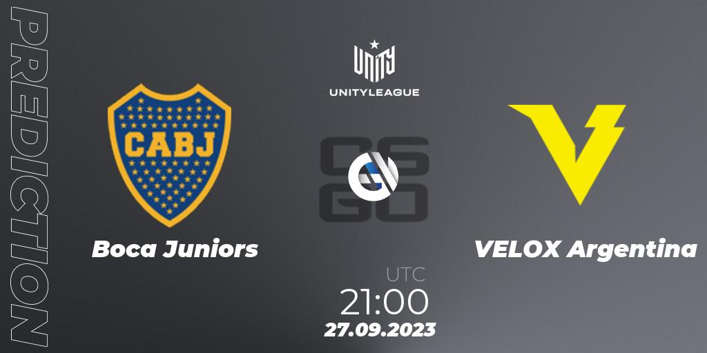 Boca Juniors - VELOX Argentina: Maç tahminleri. 02.10.2023 at 21:00, Counter-Strike (CS2), LVP Unity League Argentina 2023