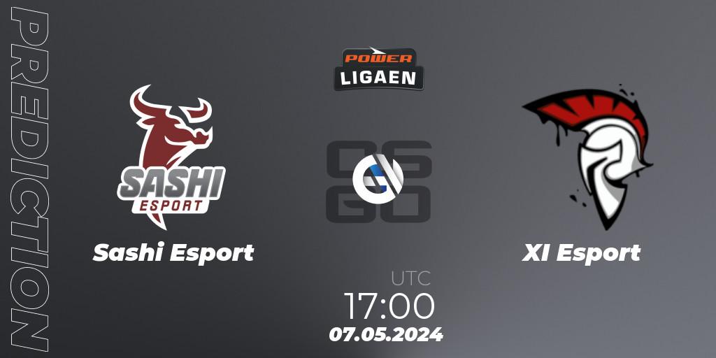 Sashi Esport - XI Esport: Maç tahminleri. 07.05.2024 at 17:00, Counter-Strike (CS2), Dust2.dk Ligaen Season 26