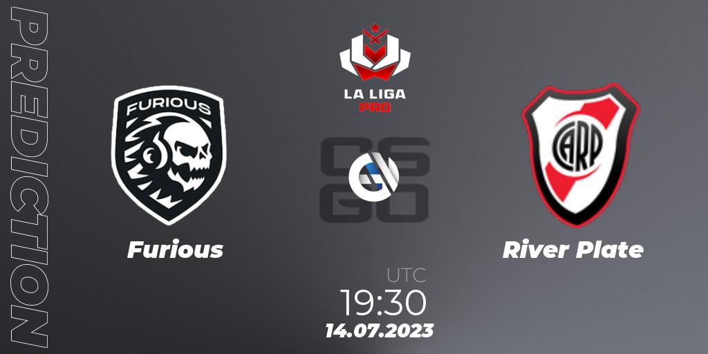 Furious - River Plate: Maç tahminleri. 14.07.2023 at 21:30, Counter-Strike (CS2), La Liga 2023: Pro Division
