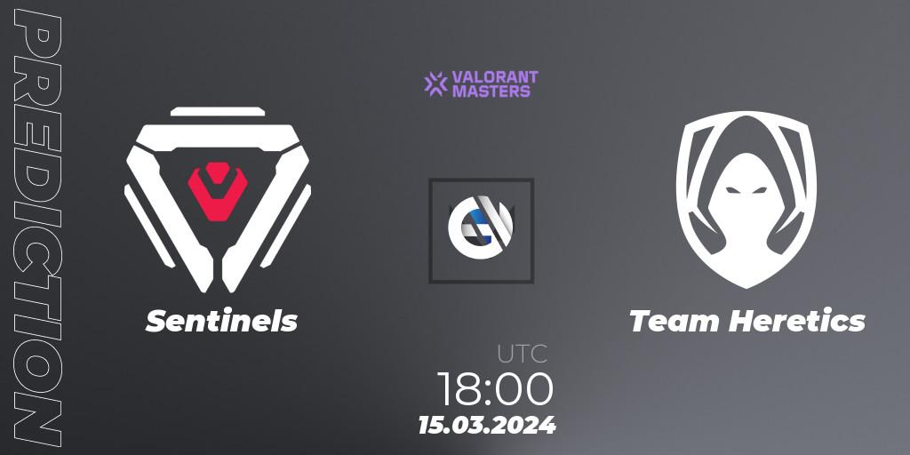 Sentinels - Team Heretics: Maç tahminleri. 15.03.24, VALORANT, VCT 2024: Masters Madrid