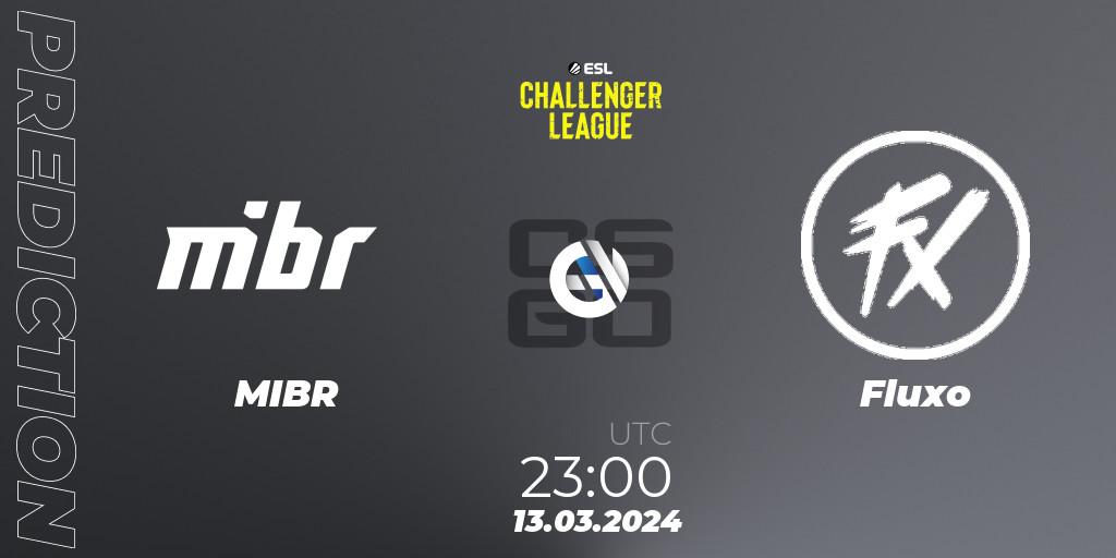 MIBR - Fluxo: Maç tahminleri. 05.04.2024 at 22:30, Counter-Strike (CS2), ESL Challenger League Season 47: South America