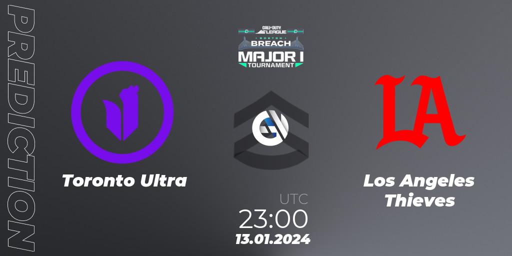 Toronto Ultra - Los Angeles Thieves: Maç tahminleri. 13.01.2024 at 23:00, Call of Duty, Call of Duty League 2024: Stage 1 Major Qualifiers