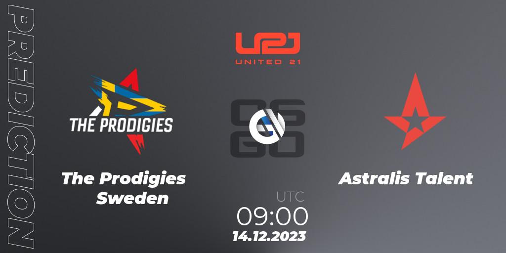 The Prodigies Sweden - Astralis Talent: Maç tahminleri. 14.12.2023 at 09:00, Counter-Strike (CS2), United21 Season 9