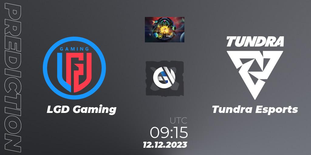 LGD Gaming - Tundra Esports: Maç tahminleri. 12.12.2023 at 09:34, Dota 2, ESL One - Kuala Lumpur 2023