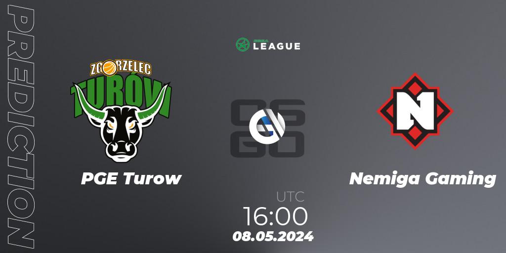 PGE Turow - Nemiga Gaming: Maç tahminleri. 08.05.2024 at 16:00, Counter-Strike (CS2), ESEA Season 49: Advanced Division - Europe