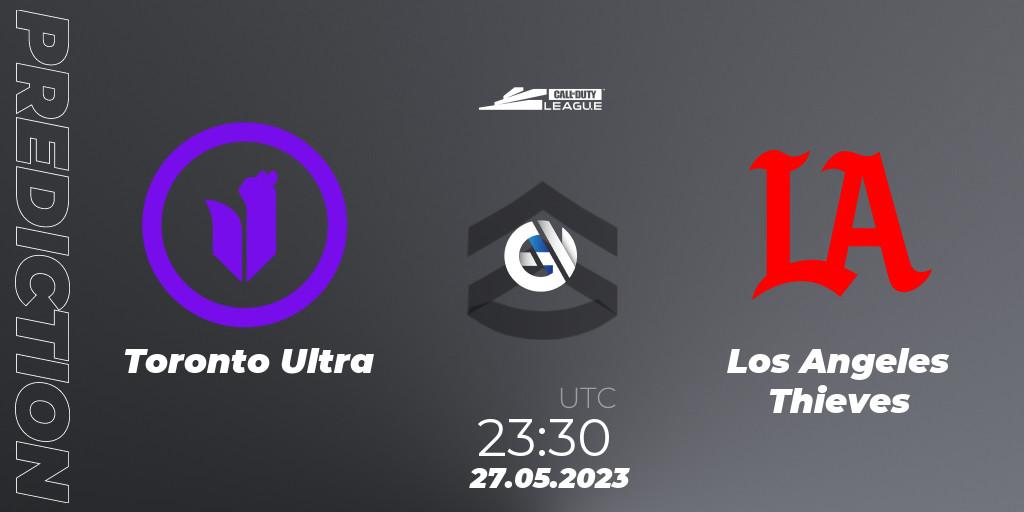 Toronto Ultra - Los Angeles Thieves: Maç tahminleri. 27.05.2023 at 23:30, Call of Duty, Call of Duty League 2023: Stage 5 Major