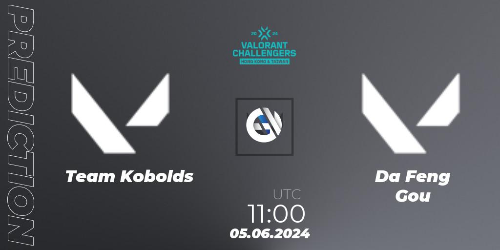 Team Kobolds - Da Feng Gou: Maç tahminleri. 05.06.2024 at 11:00, VALORANT, VALORANT Challengers Hong Kong and Taiwan 2024: Split 2