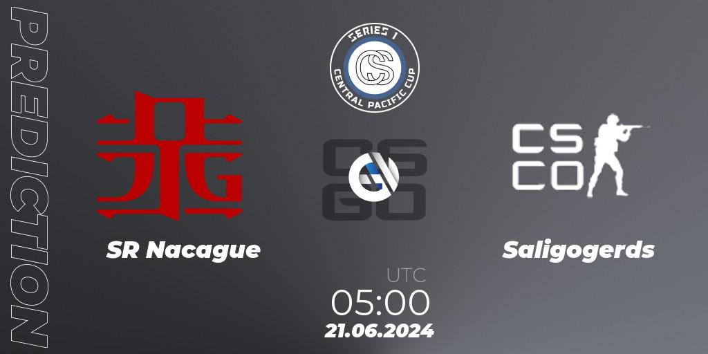 SR Nacague - Saligogerds: Maç tahminleri. 21.06.2024 at 09:00, Counter-Strike (CS2), Central Pacific Cup: Series 1