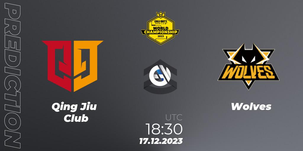 Qing Jiu Club - Wolves: Maç tahminleri. 17.12.2023 at 17:30, Call of Duty, CODM World Championship 2023