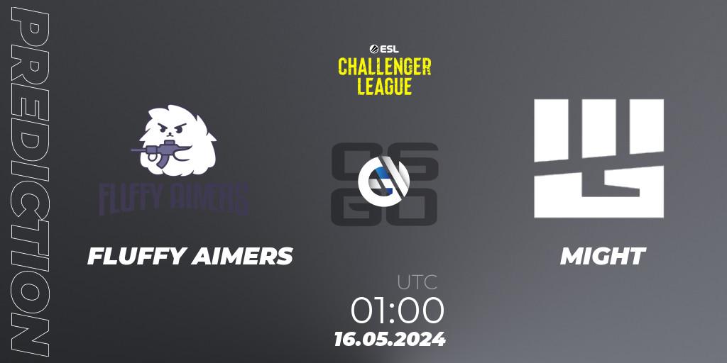 FLUFFY AIMERS - MIGHT: Maç tahminleri. 16.05.2024 at 01:00, Counter-Strike (CS2), ESL Challenger League Season 47: North America