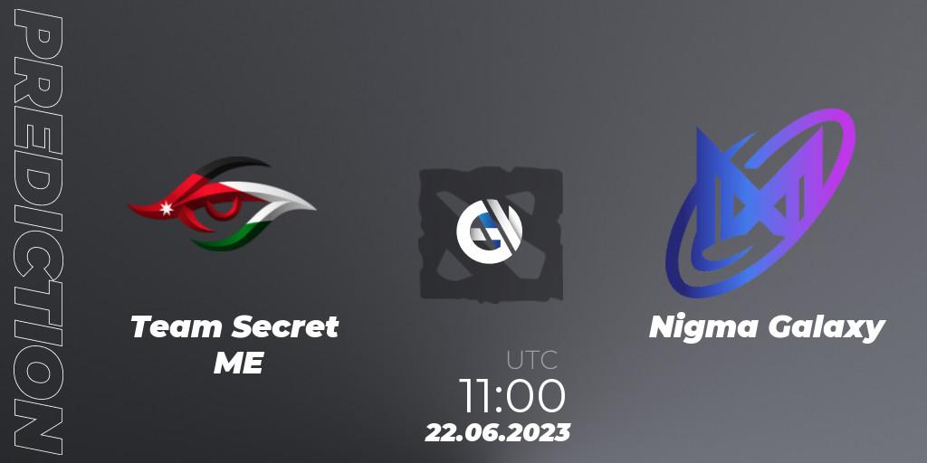 Team Secret ME - Nigma Galaxy: Maç tahminleri. 22.06.2023 at 11:00, Dota 2, Riyadh Masters 2023 MENA Qualifier