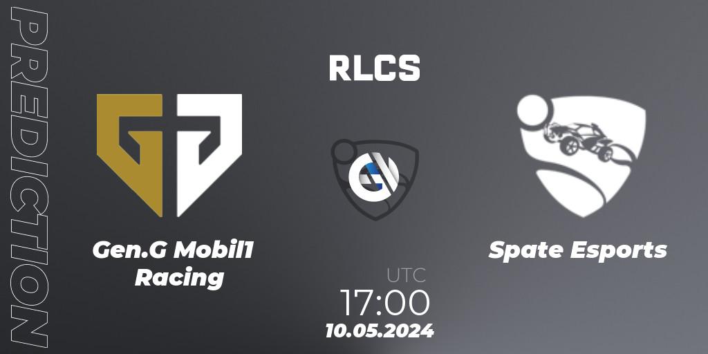 Gen.G Mobil1 Racing - Spate Esports: Maç tahminleri. 10.05.2024 at 17:00, Rocket League, RLCS 2024 - Major 2: NA Open Qualifier 5