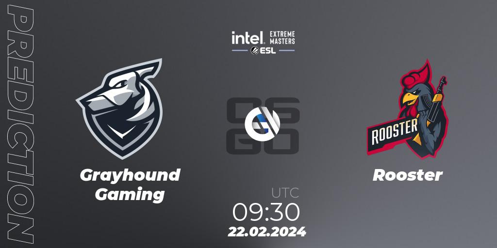 Grayhound Gaming - Rooster: Maç tahminleri. 22.02.24, CS2 (CS:GO), Intel Extreme Masters Dallas 2024: Oceanic Closed Qualifier
