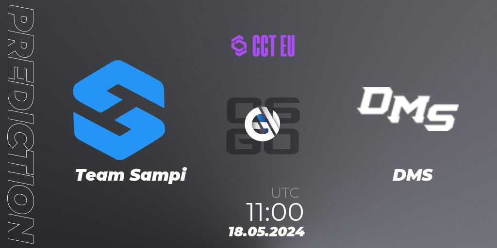 Team Sampi - DMS: Maç tahminleri. 18.05.2024 at 11:00, Counter-Strike (CS2), CCT Season 2 European Series #3