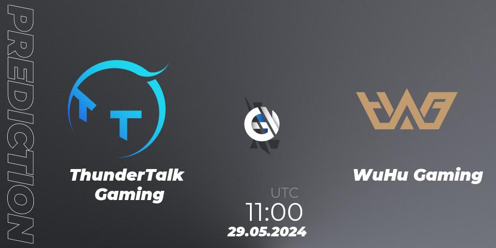 ThunderTalk Gaming - WuHu Gaming: Maç tahminleri. 29.05.2024 at 11:00, Wild Rift, Wild Rift Super League Summer 2024 - 5v5 Tournament Group Stage