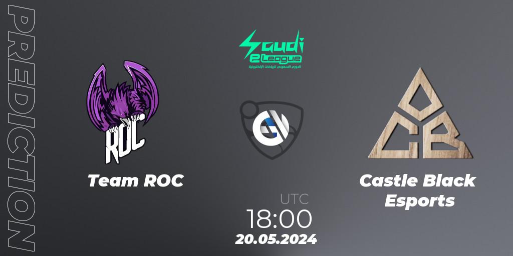 Team ROC - Castle Black Esports: Maç tahminleri. 20.05.2024 at 18:45, Rocket League, Saudi eLeague 2024 - Major 2: Online Major Phase 1