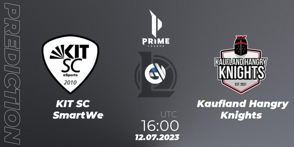 KIT SC SmartWe - Kaufland Hangry Knights: Maç tahminleri. 12.07.2023 at 16:00, LoL, Prime League 2nd Division Summer 2023