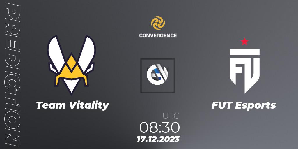 Team Vitality - FUT Esports: Maç tahminleri. 17.12.23, VALORANT, Convergence 2023