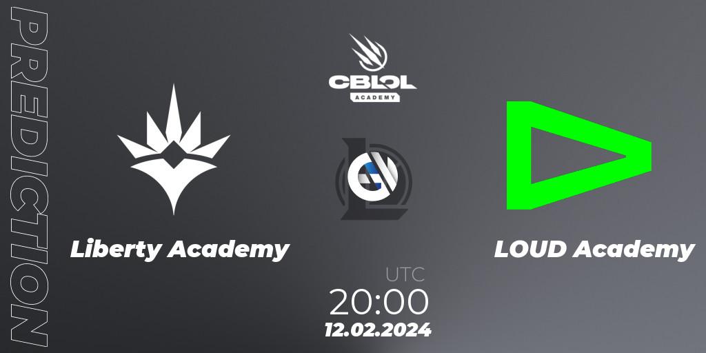 Liberty Academy - LOUD Academy: Maç tahminleri. 12.02.2024 at 21:00, LoL, CBLOL Academy Split 1 2024