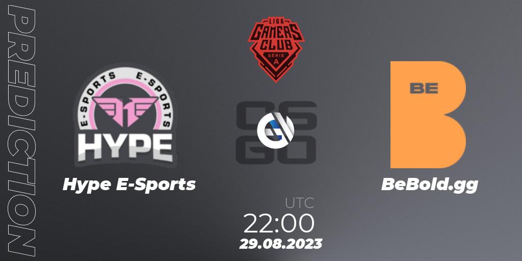 Hype E-Sports - BeBold.gg: Maç tahminleri. 29.08.2023 at 22:00, Counter-Strike (CS2), Gamers Club Liga Série A: August 2023