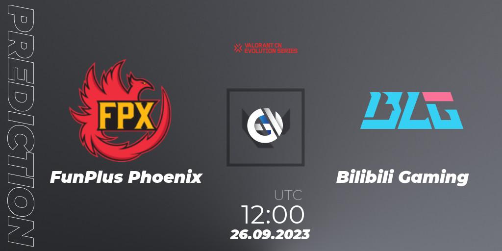FunPlus Phoenix - Bilibili Gaming: Maç tahminleri. 26.09.2023 at 12:00, VALORANT, VALORANT China Evolution Series Act 1: Variation