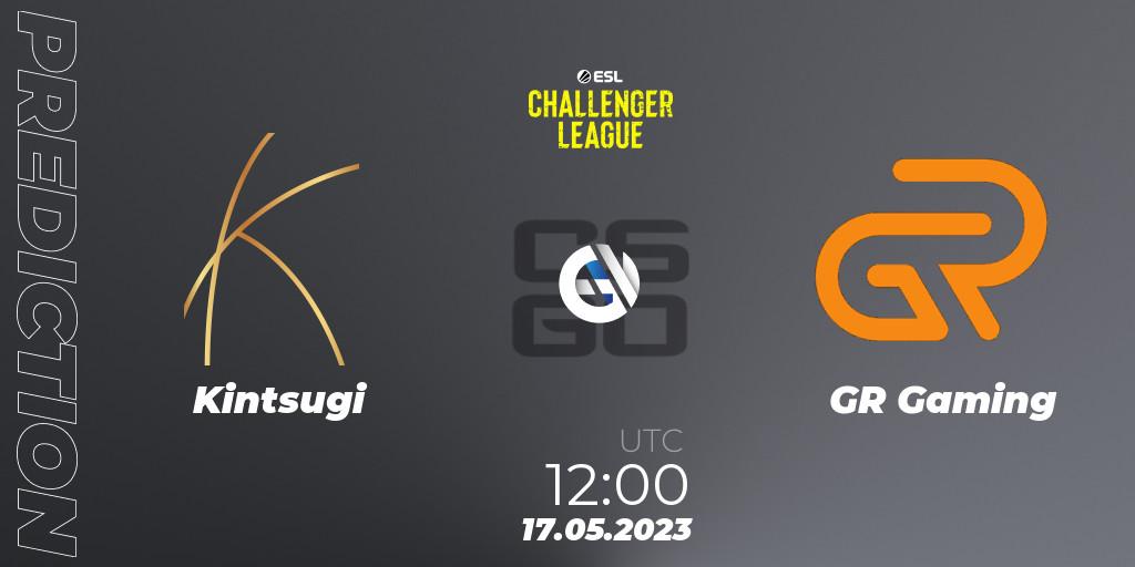 Kintsugi - GR Gaming: Maç tahminleri. 17.05.23, CS2 (CS:GO), ESL Challenger League Season 45: Asia-Pacific