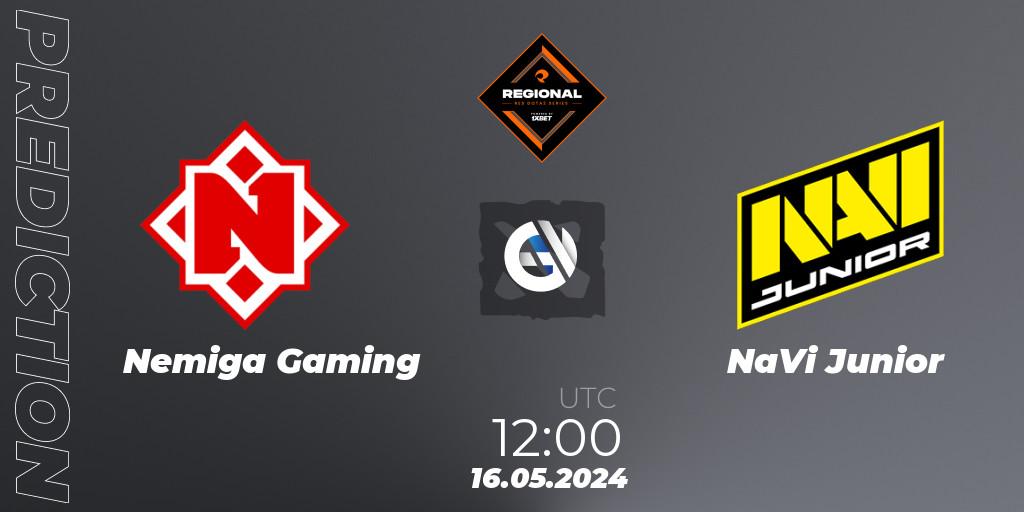 Nemiga Gaming - NaVi Junior: Maç tahminleri. 16.05.2024 at 12:20, Dota 2, RES Regional Series: EU #2