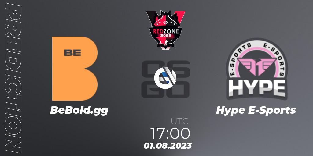 BeBold.gg - Hype E-Sports: Maç tahminleri. 01.08.2023 at 17:00, Counter-Strike (CS2), RedZone PRO League Season 5