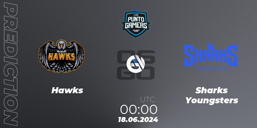 Hawks - Sharks Youngsters: Maç tahminleri. 18.06.2024 at 00:15, Counter-Strike (CS2), Punto Gamers Cup 2024