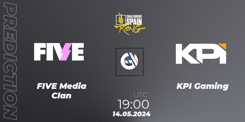 FIVE Media Clan - KPI Gaming: Maç tahminleri. 14.05.2024 at 19:00, VALORANT, VALORANT Challengers 2024 Spain: Rising Split 2