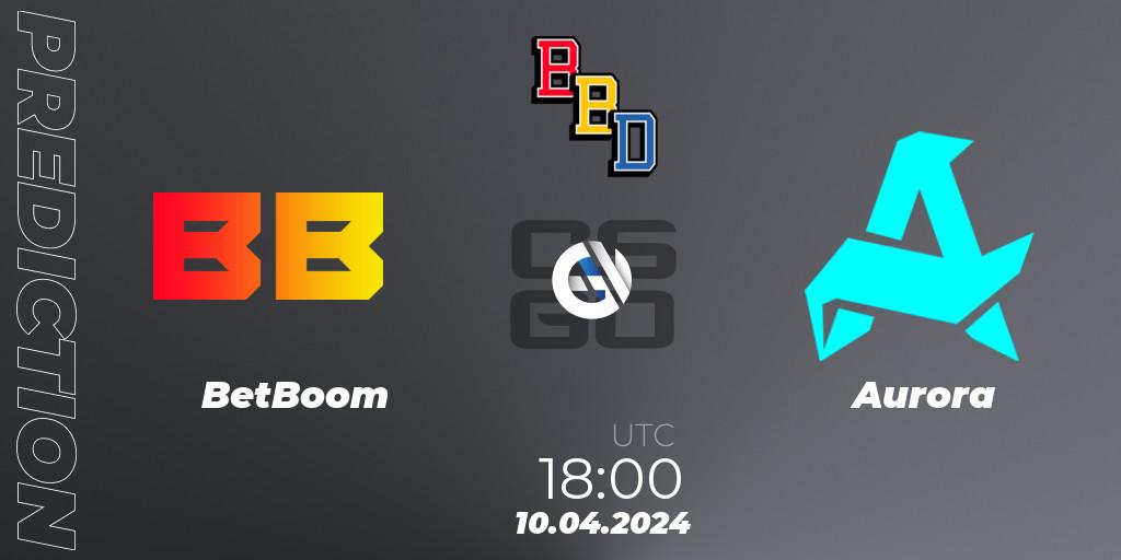 BetBoom - Aurora: Maç tahminleri. 10.04.24, CS2 (CS:GO), BetBoom Dacha Belgrade 2024: European Qualifier