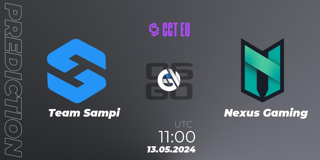 Team Sampi - Nexus Gaming: Maç tahminleri. 13.05.2024 at 11:00, Counter-Strike (CS2), CCT Season 2 European Series #3