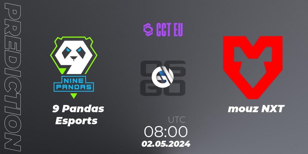 9 Pandas Esports - mouz NXT: Maç tahminleri. 02.05.2024 at 08:00, Counter-Strike (CS2), CCT Season 2 Europe Series 1