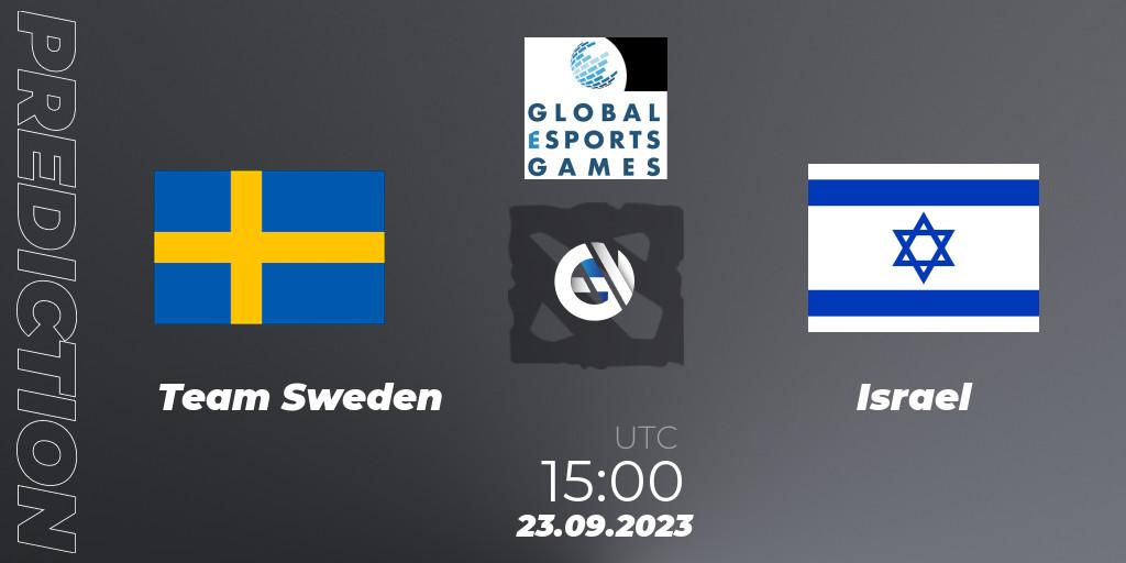 Team Sweden - Israel: Maç tahminleri. 23.09.2023 at 15:00, Dota 2, Global Esports Games 2023: Europe Qualifier