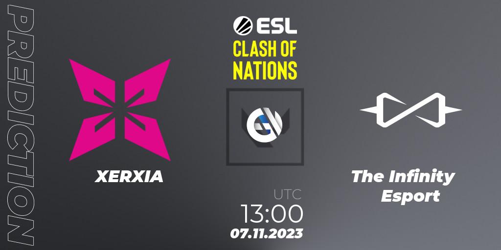 XERXIA - The Infinity Esport: Maç tahminleri. 07.11.2023 at 13:20, VALORANT, ESL Clash of Nations 2023 - Thailand Closed Qualifier