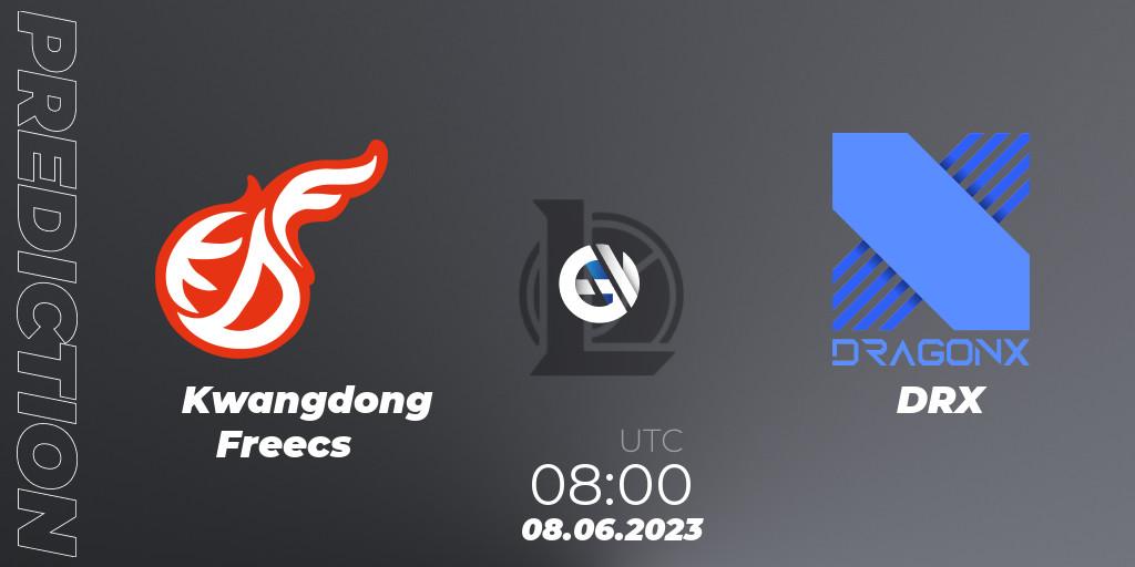 Kwangdong Freecs - DRX: Maç tahminleri. 08.06.23, LoL, LCK Summer 2023 Regular Season