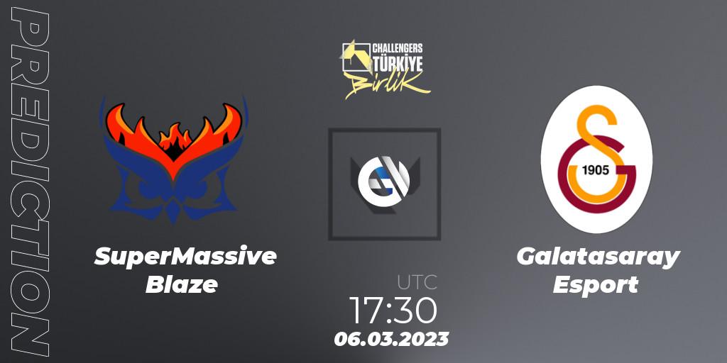 SuperMassive Blaze - Galatasaray Esport: Maç tahminleri. 06.03.23, VALORANT, VALORANT Challengers 2023 Turkey: Birlik Split 1