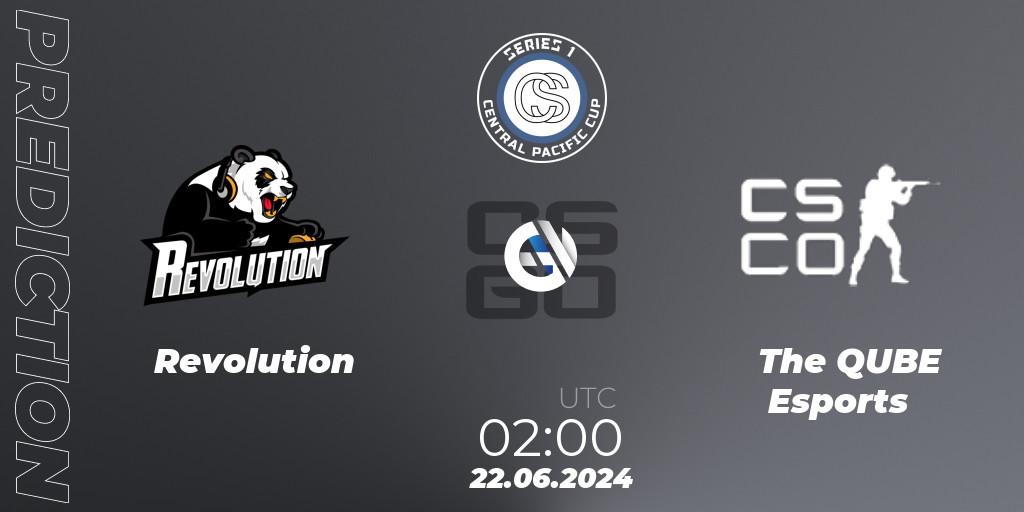 Revolution - The QUBE Esports: Maç tahminleri. 22.06.2024 at 02:00, Counter-Strike (CS2), Central Pacific Cup: Series 1